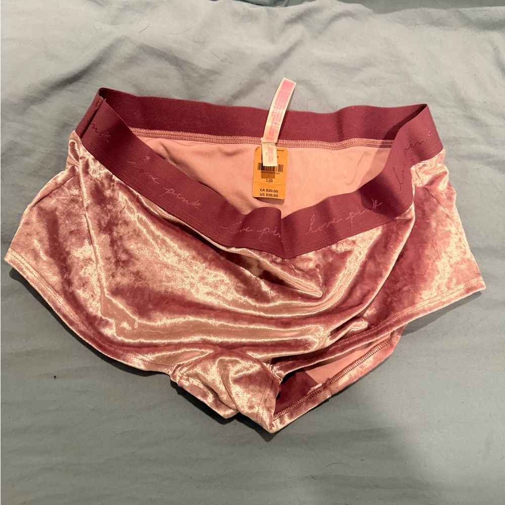 Velvet Pink Shorts